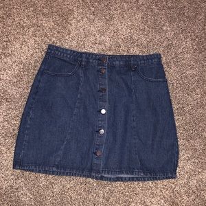 Jean skirt